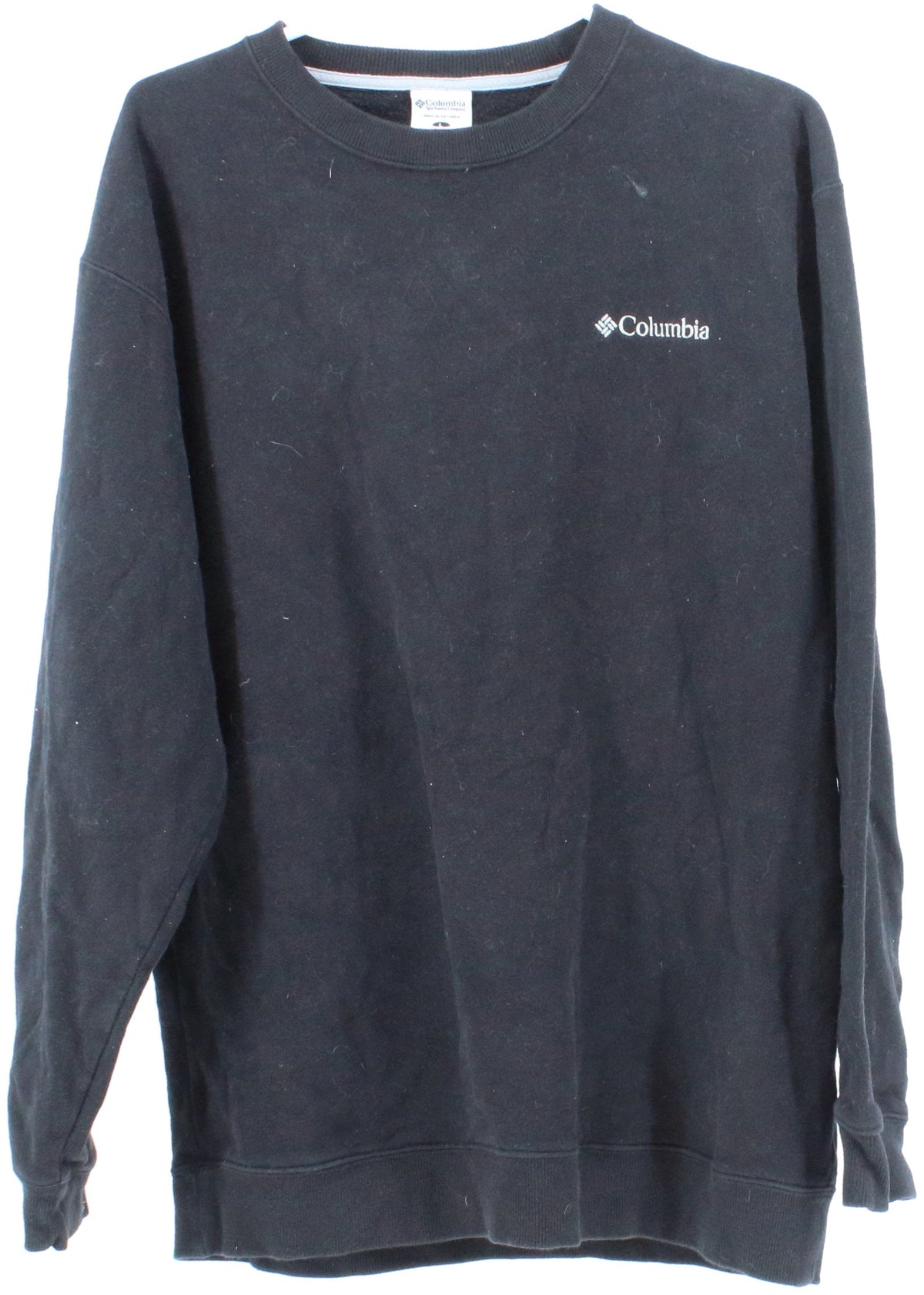 Columbia Sportswear Company Black Crew Neck Sweatshirt