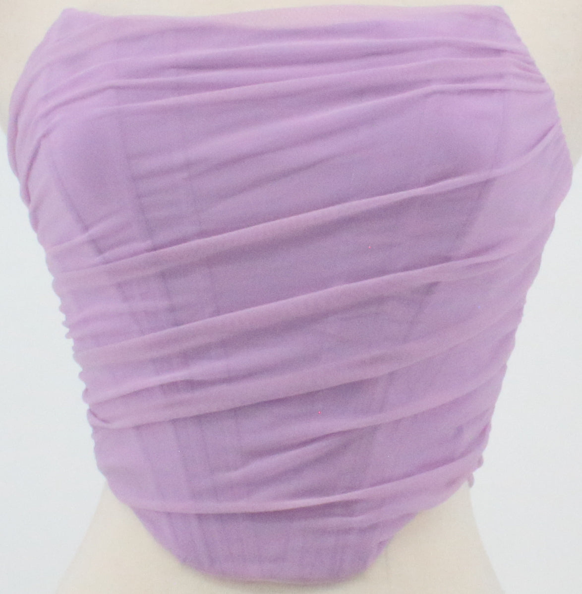 Lilac Mesh Corset