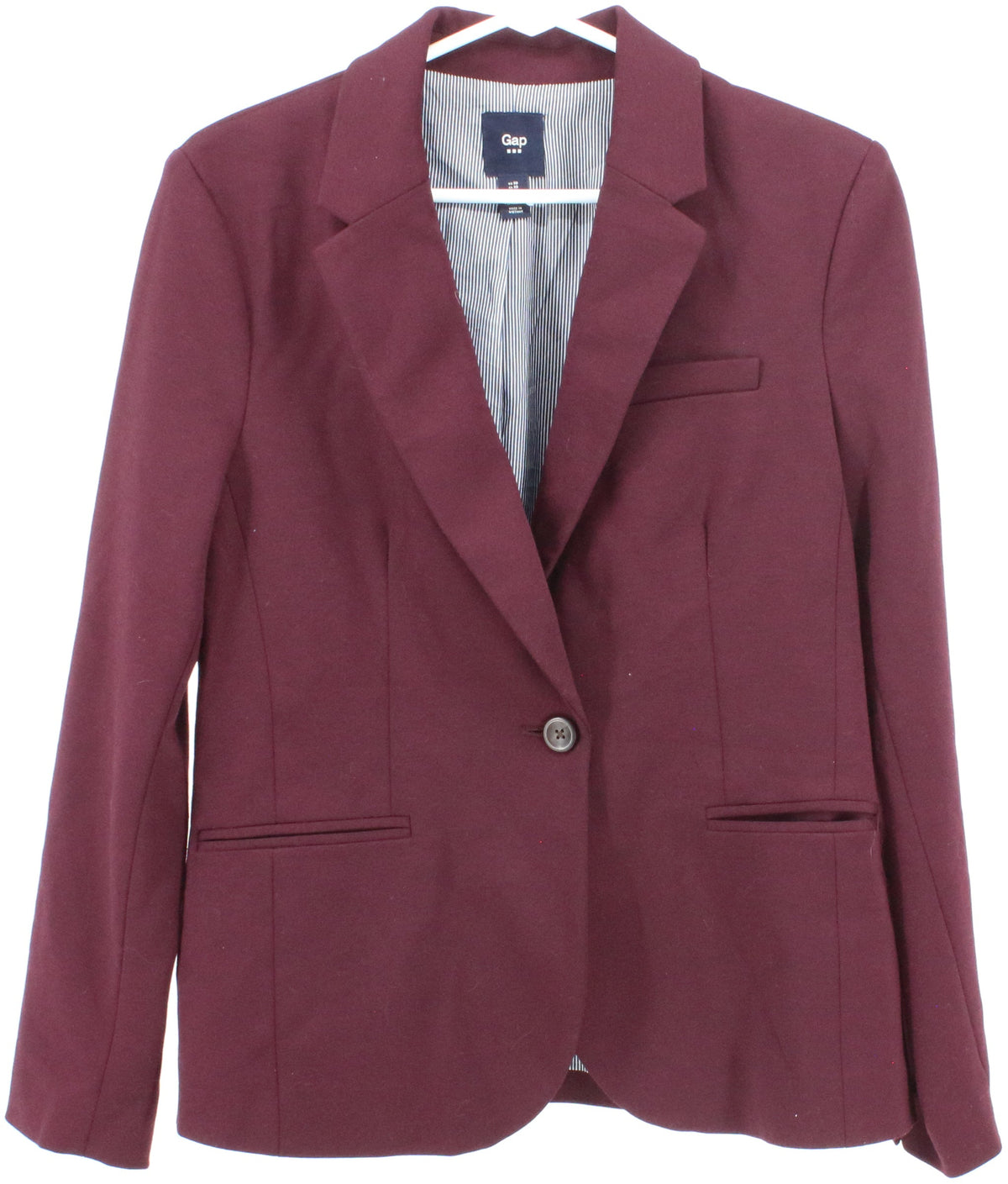 Gap Burgundy Blazer