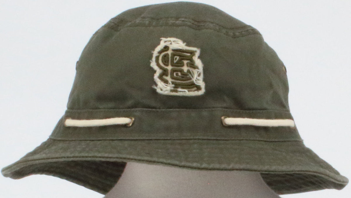New Era Genuine Merchandise Military Green Bucket Hat