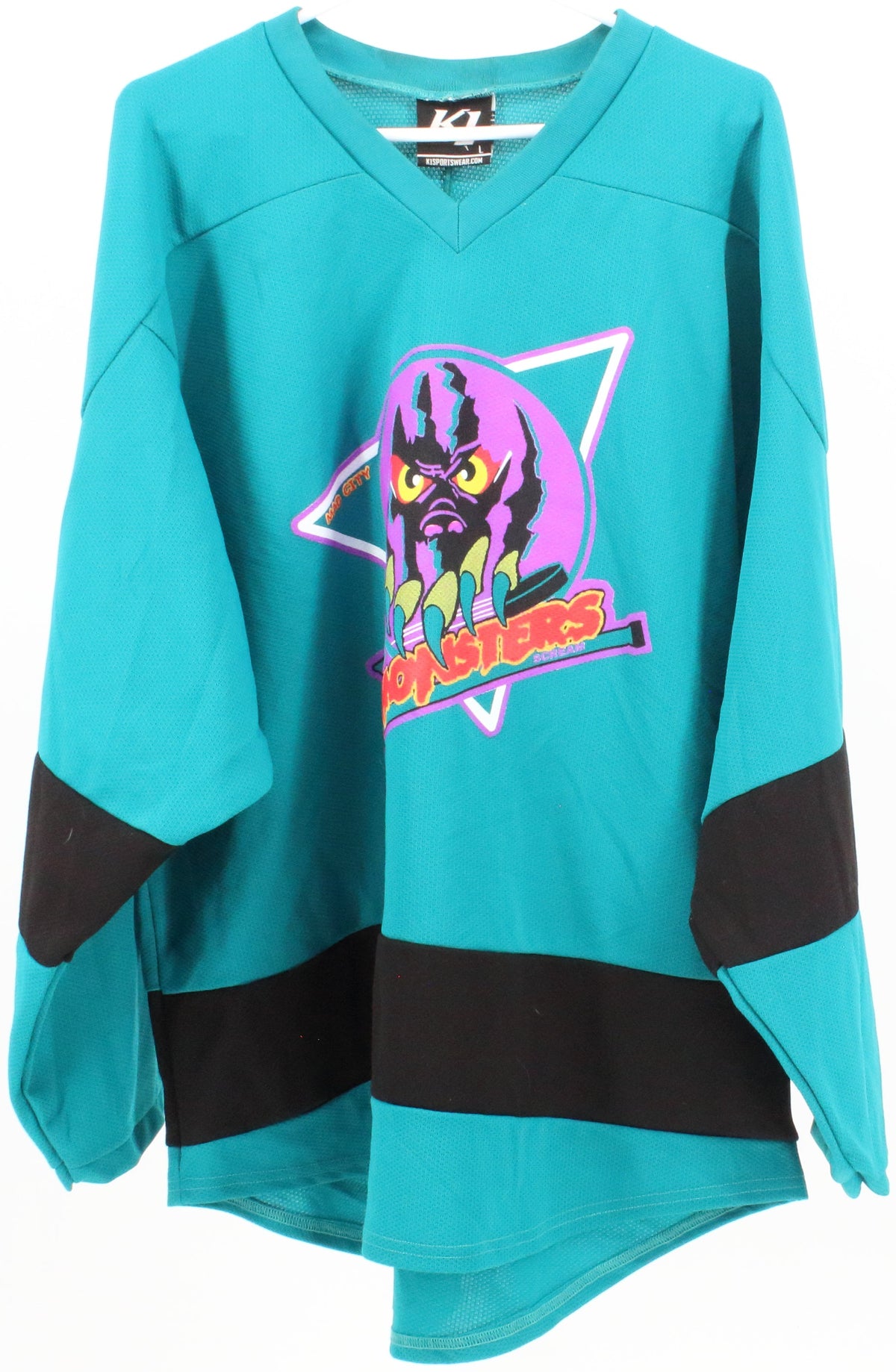 K1 Mad City Monsters Scream 3 Turquoise Jersey