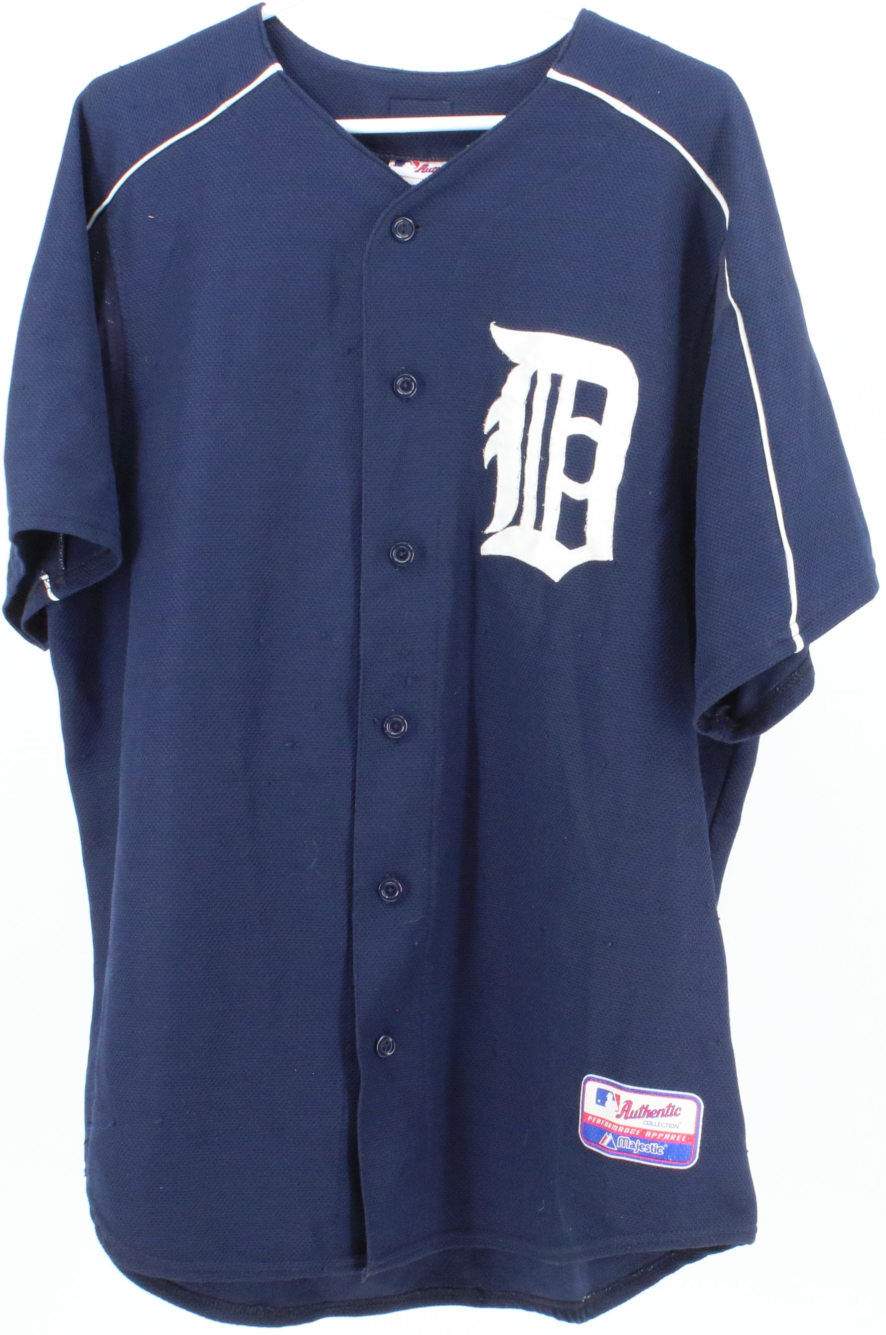  Majestic Athletic Detroit Tigers Custom Adult Small Navy Blue :  Sports & Outdoors