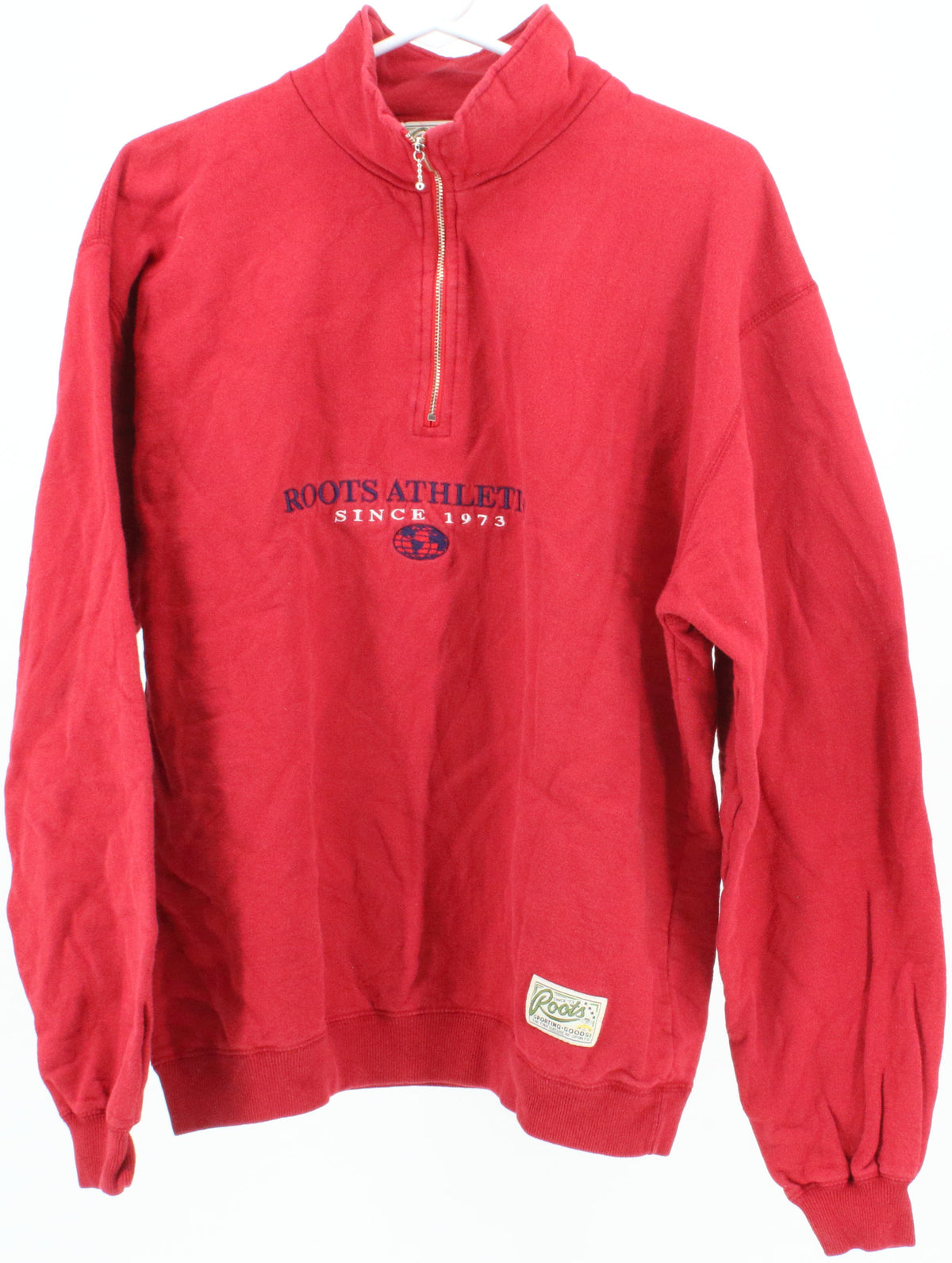 Roots Athletics Since 1973 Red Sweatshirt