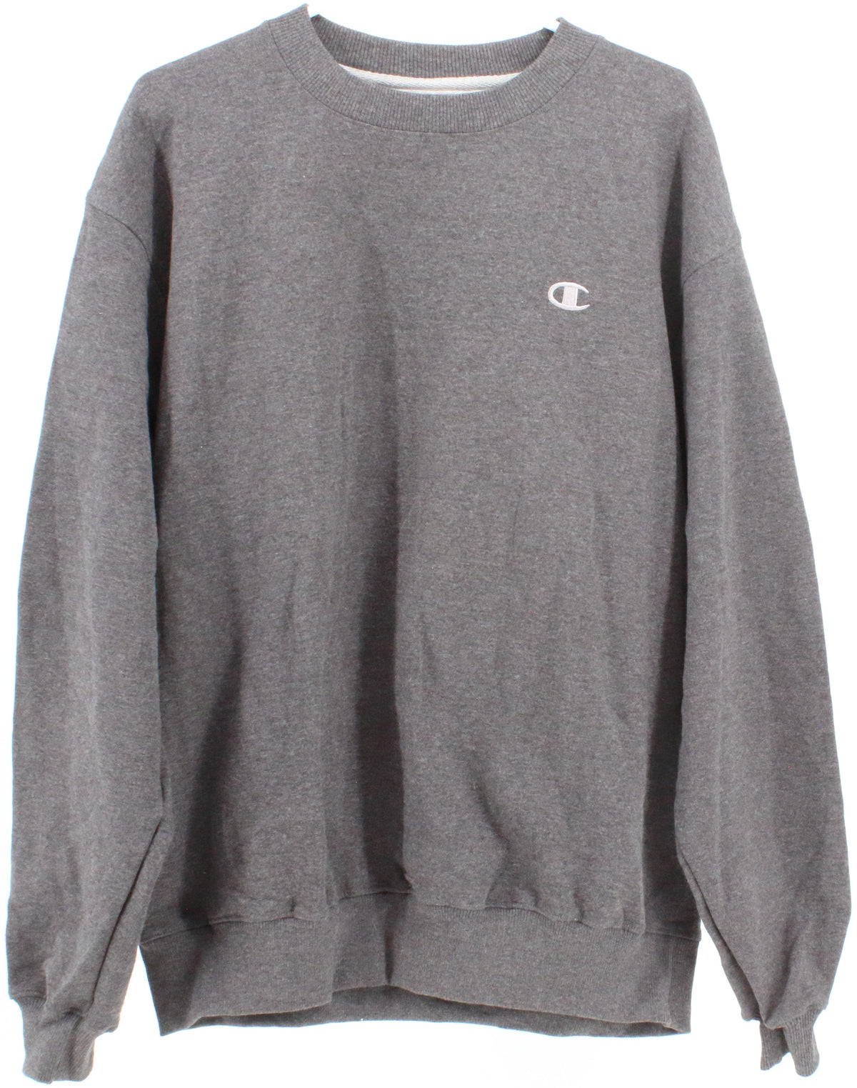 Champion Eco Authentic Dark Grey Basic Sweatshirt