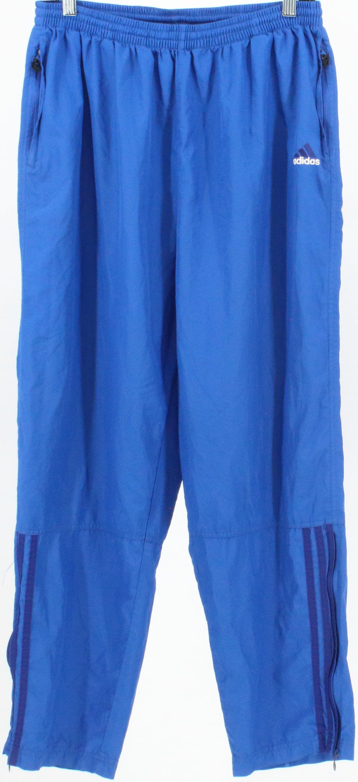 Adidas Royal Blue Zipper Sides Active Pants