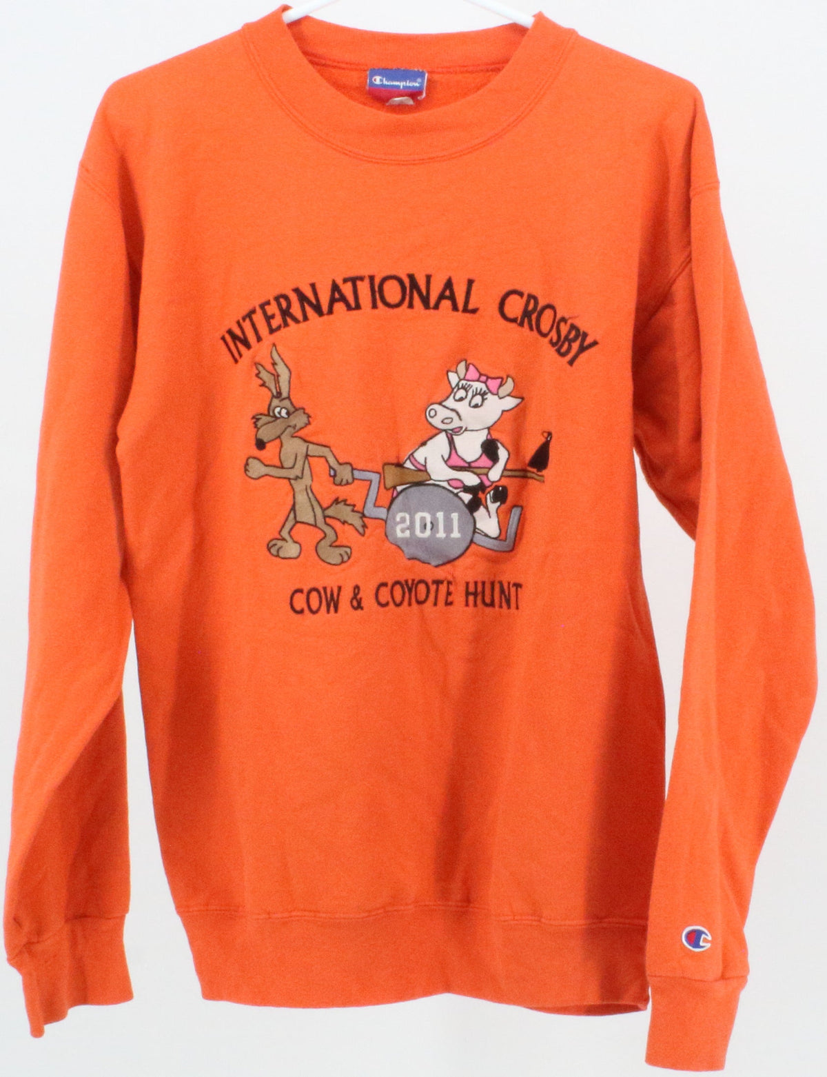 Champion International Crosby 2011 Orange Sweatshirt