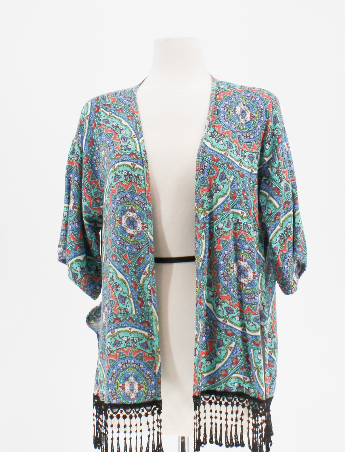 Printed Longsleeved Cardigan